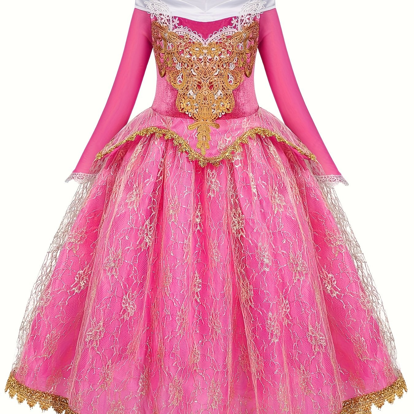 Sleeping Beauty Prinsessenjurk – Lange Mouwen & Elegant Design