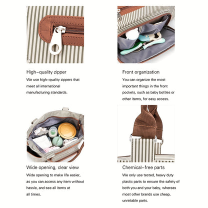 7-Delige Luiertas Set – Groot & Compleet