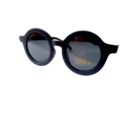 Zonnebril retro zwart kids | Kinderzonnebril