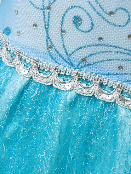 Prinsessenjurk met Cape – gaas & Kralendetails