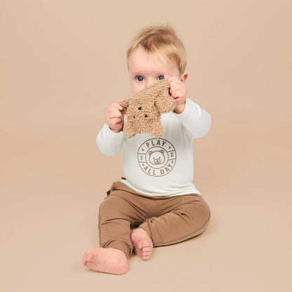 Kinder shirt embleem | Wit alyssum