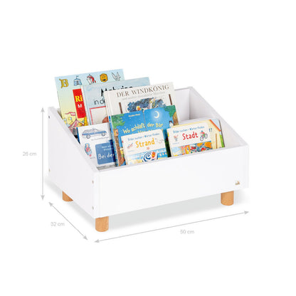 Boekenplank “Ando” – MDF Wit Gelakt, Scandinavisch Design | Pinolino®