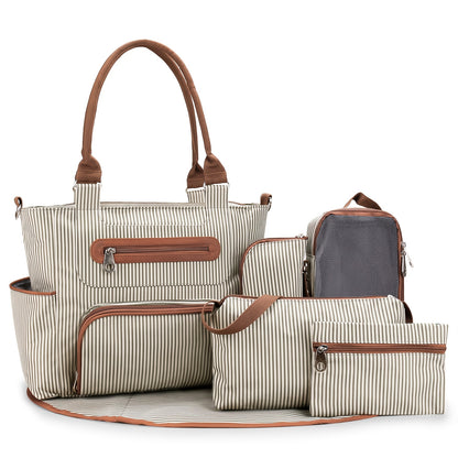 7-Delige Luiertas Set – Groot & Compleet