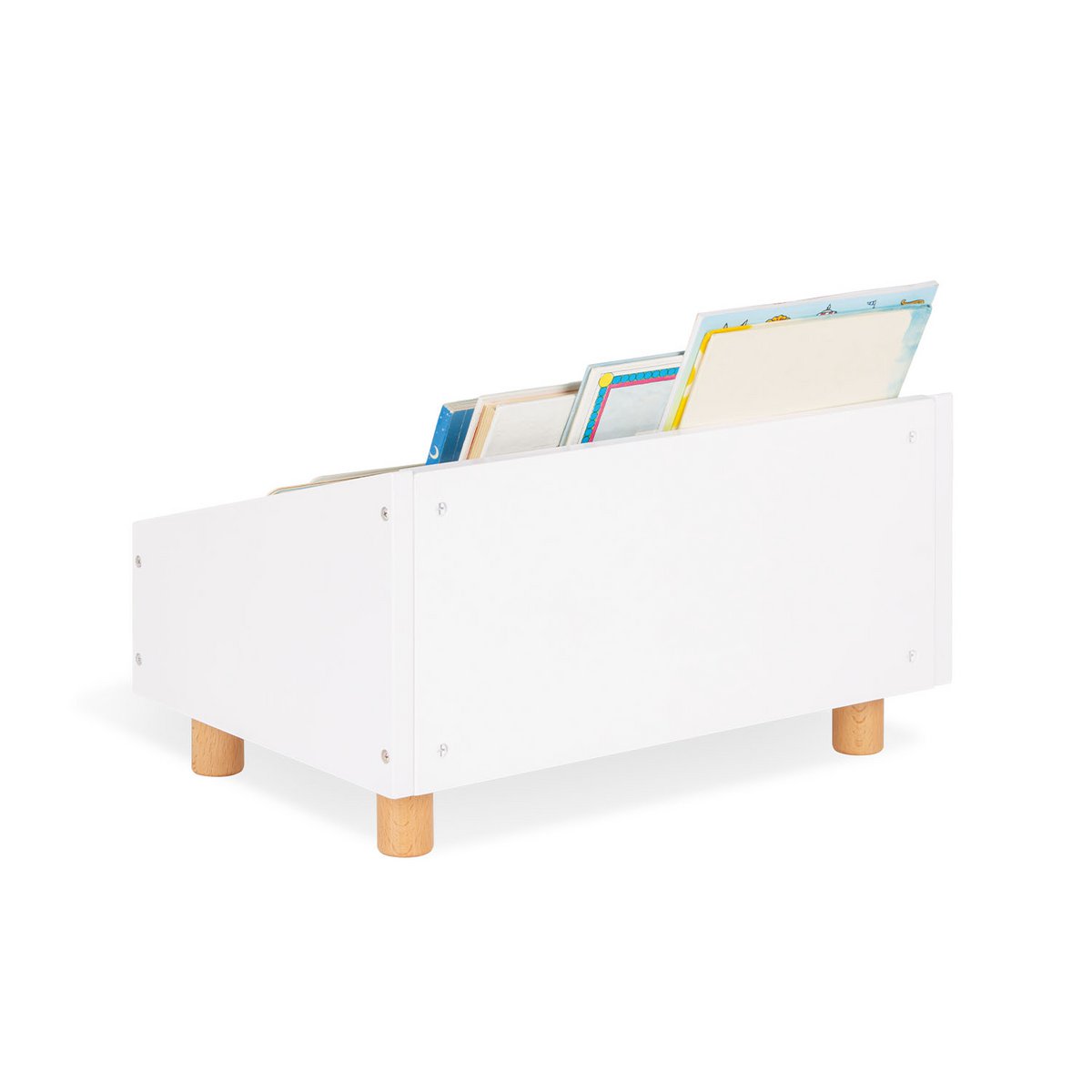 Boekenplank “Ando” – MDF Wit Gelakt, Scandinavisch Design | Pinolino®