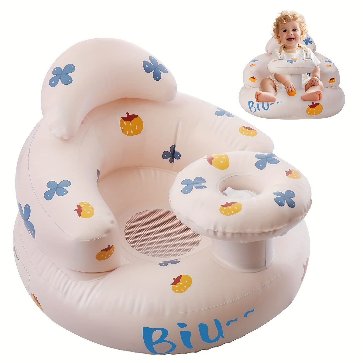 Baby Training stoel – Veilig & Comfortabel Opblaasbaar Zitje