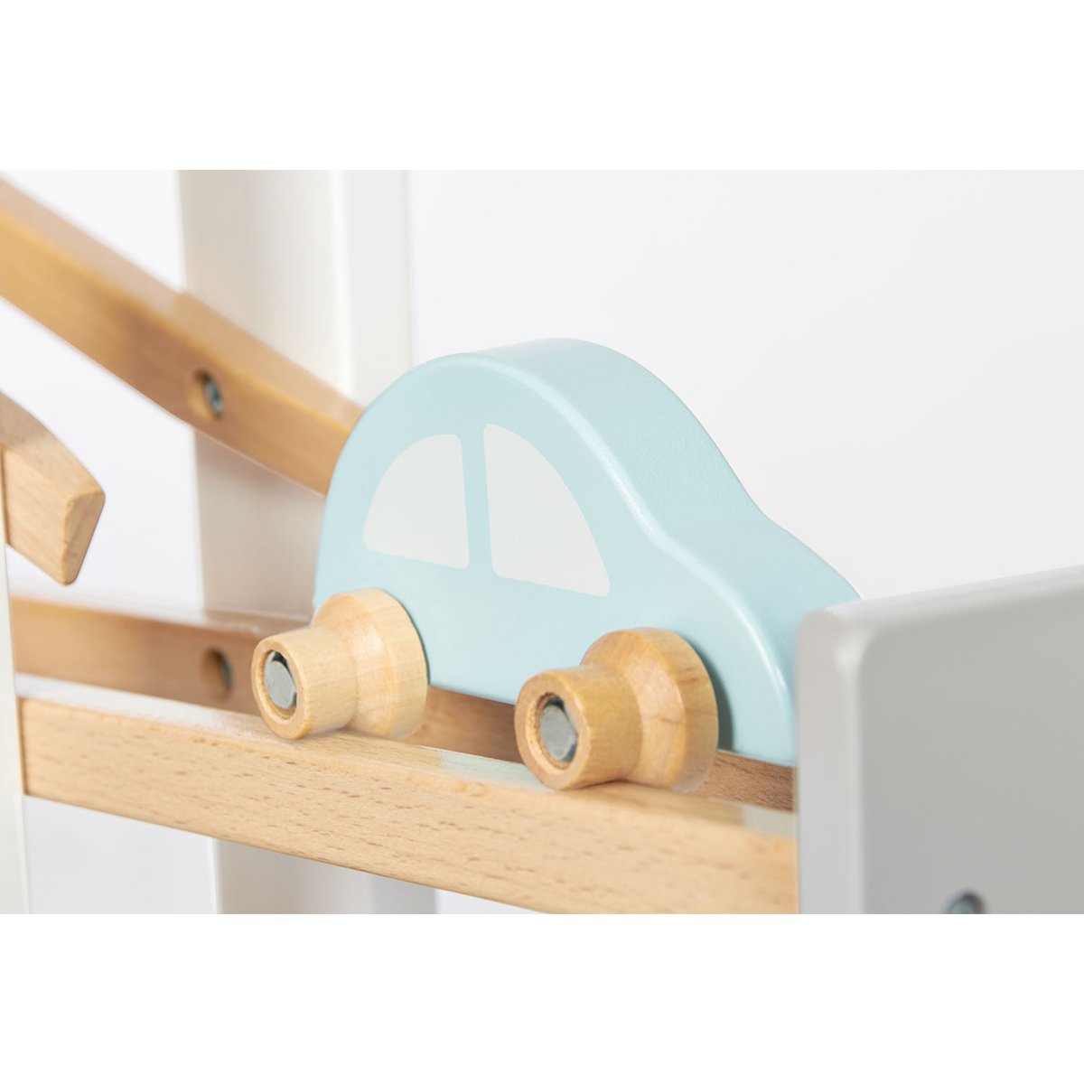 Pinolino Knikkerbaan “Kuno” – Houten Marble Run met Ballen & Auto | Vanaf 1,5 jaar